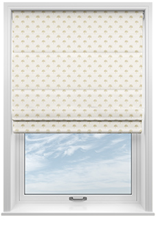 Hanalei, Dawn - Twist&Fit Roman Blind